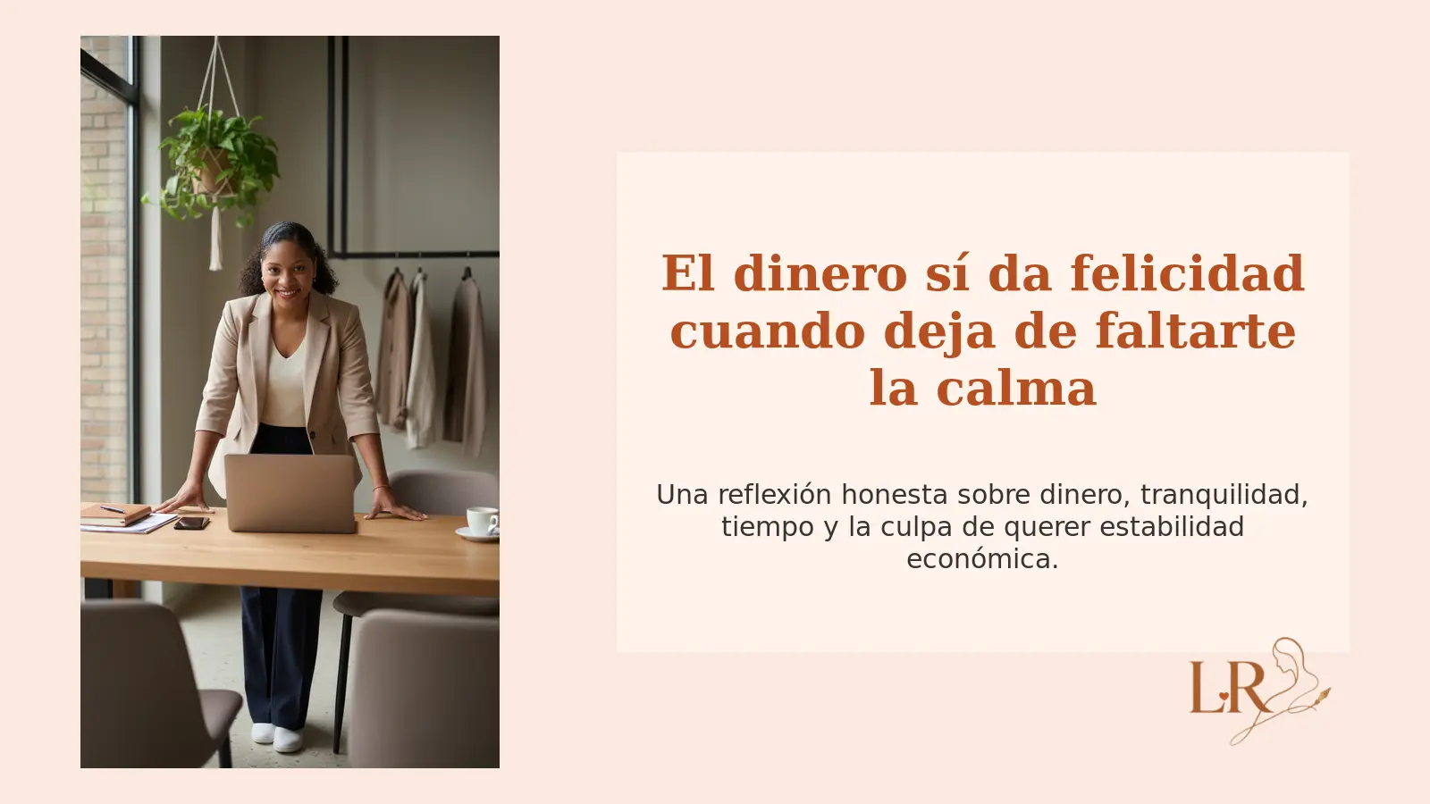 El dinero sí da felicidad cuando deja de faltarte la calma
