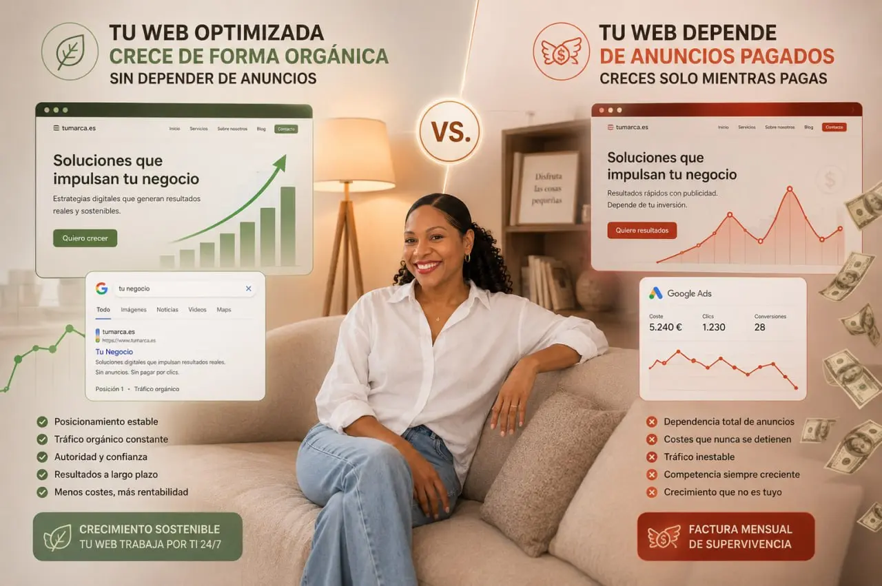 Diseño web y crear página web: por qué una web bonita no basta si nadie la encuentra